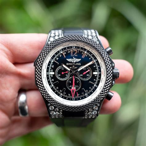 breitling for bentley 6.75 midnight carbon limited edition|breitling 6.75 midnight carbon.